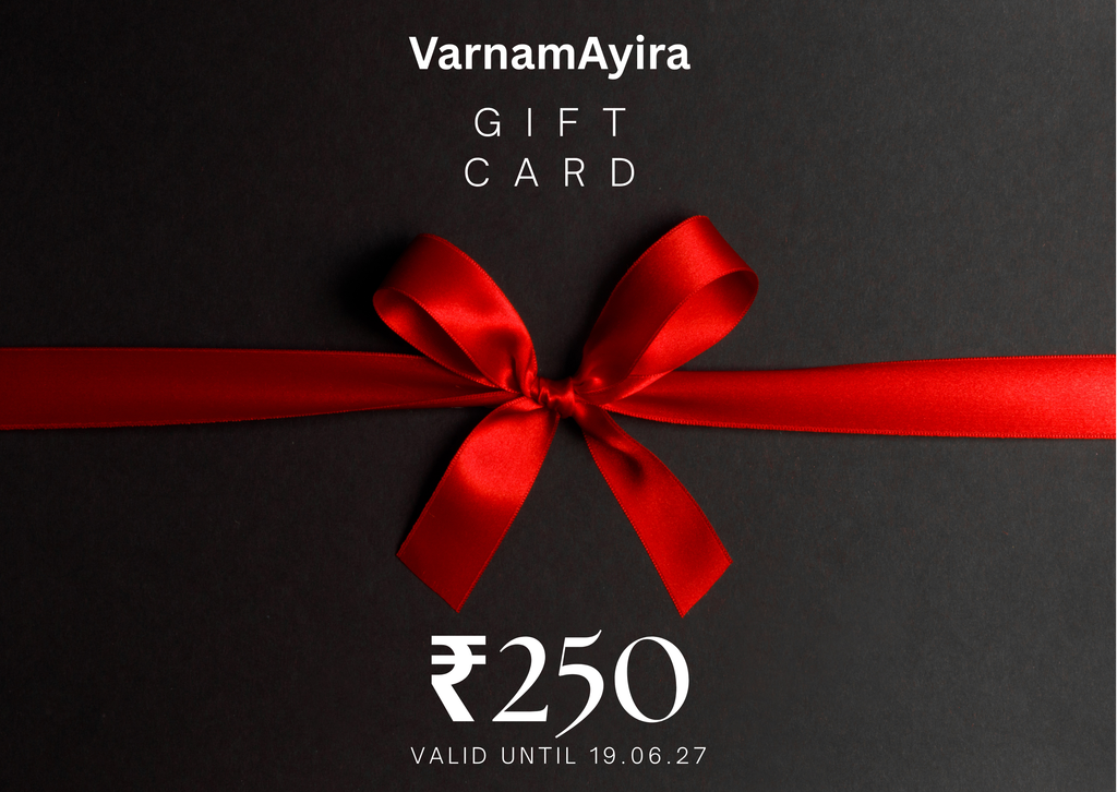 VarnamAyira Gift Card | The Perfect Jewelry Gift