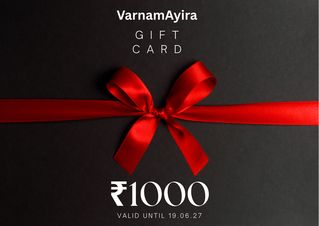 VarnamAyira Gift Card | The Perfect Jewelry Gift