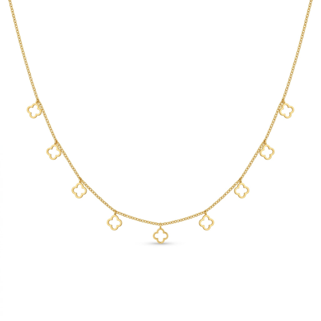 Celestial Charms Necklace | Minimal Gold Charm Necklace Collection