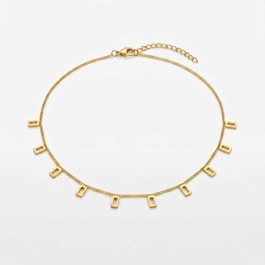 Celestial Charms Necklace | Minimal Gold Charm Necklace Collection