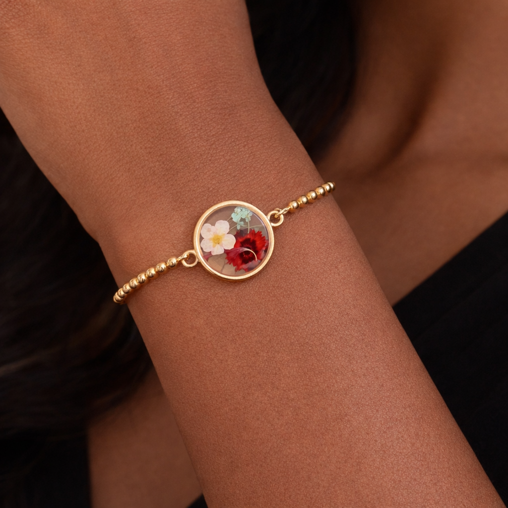 Scarlet Garden Bracelet