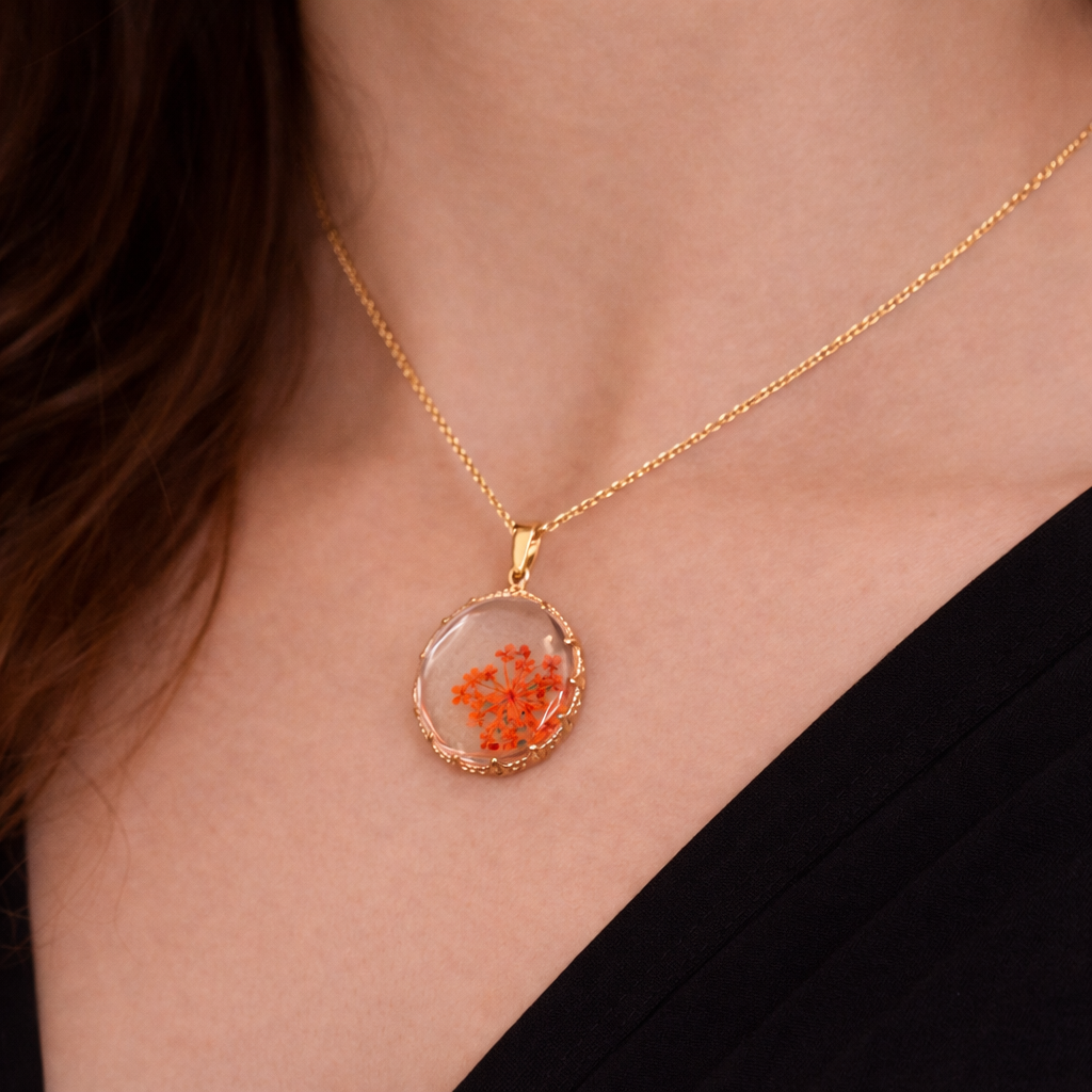 Ember Bloom Pendant