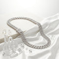 Diamond Drip Chain | Premium Iced-Out Cuban Link Necklace for Men