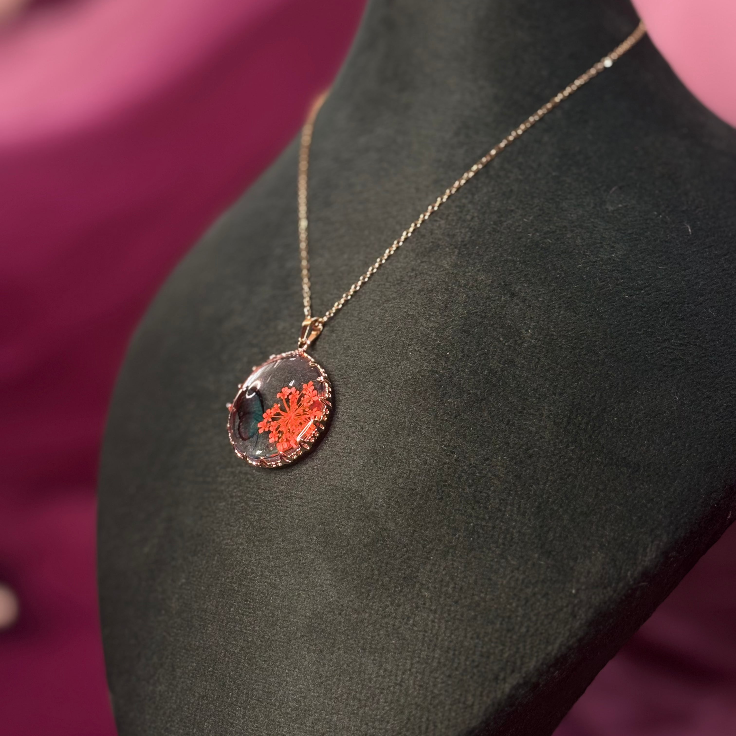 Ember Bloom Pendant