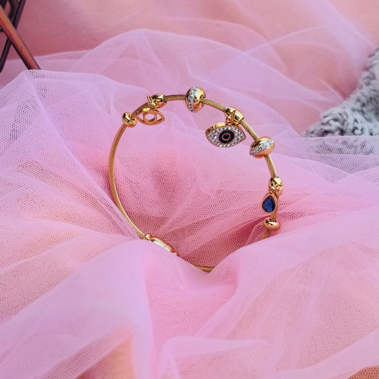 Nazar Charm Luxe Bracelet