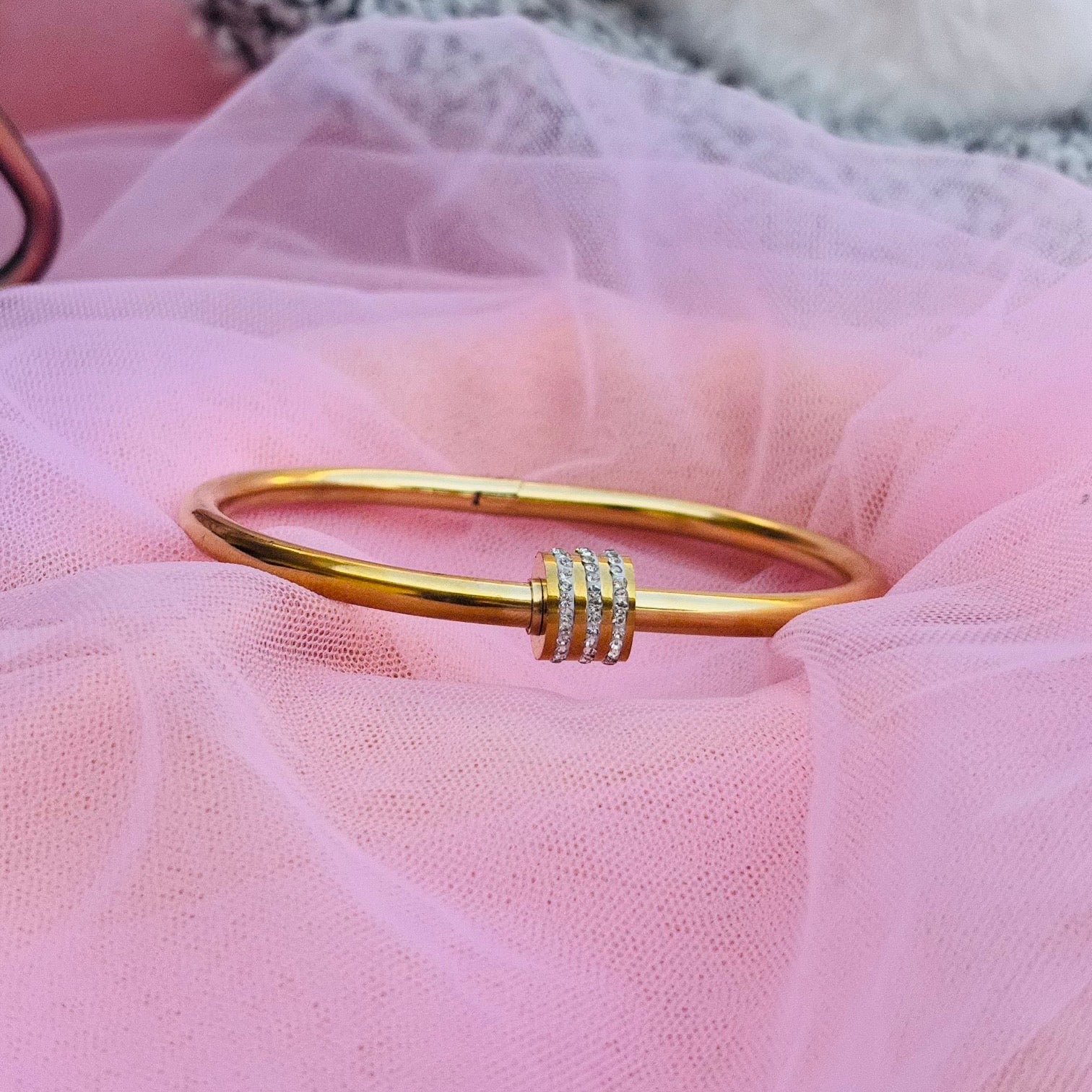Celeste Crystal Knot Bracelet