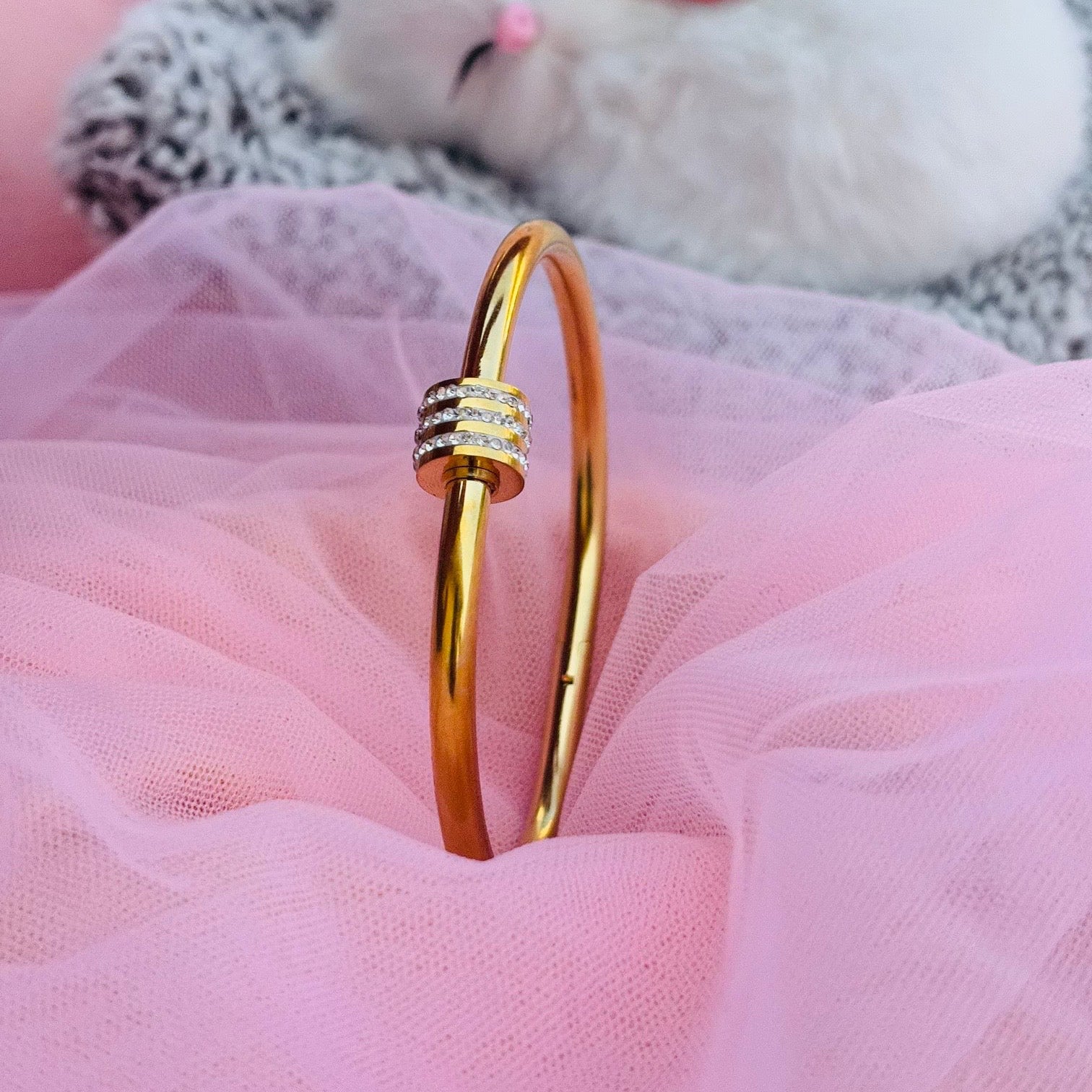 Celeste Crystal Knot Bracelet