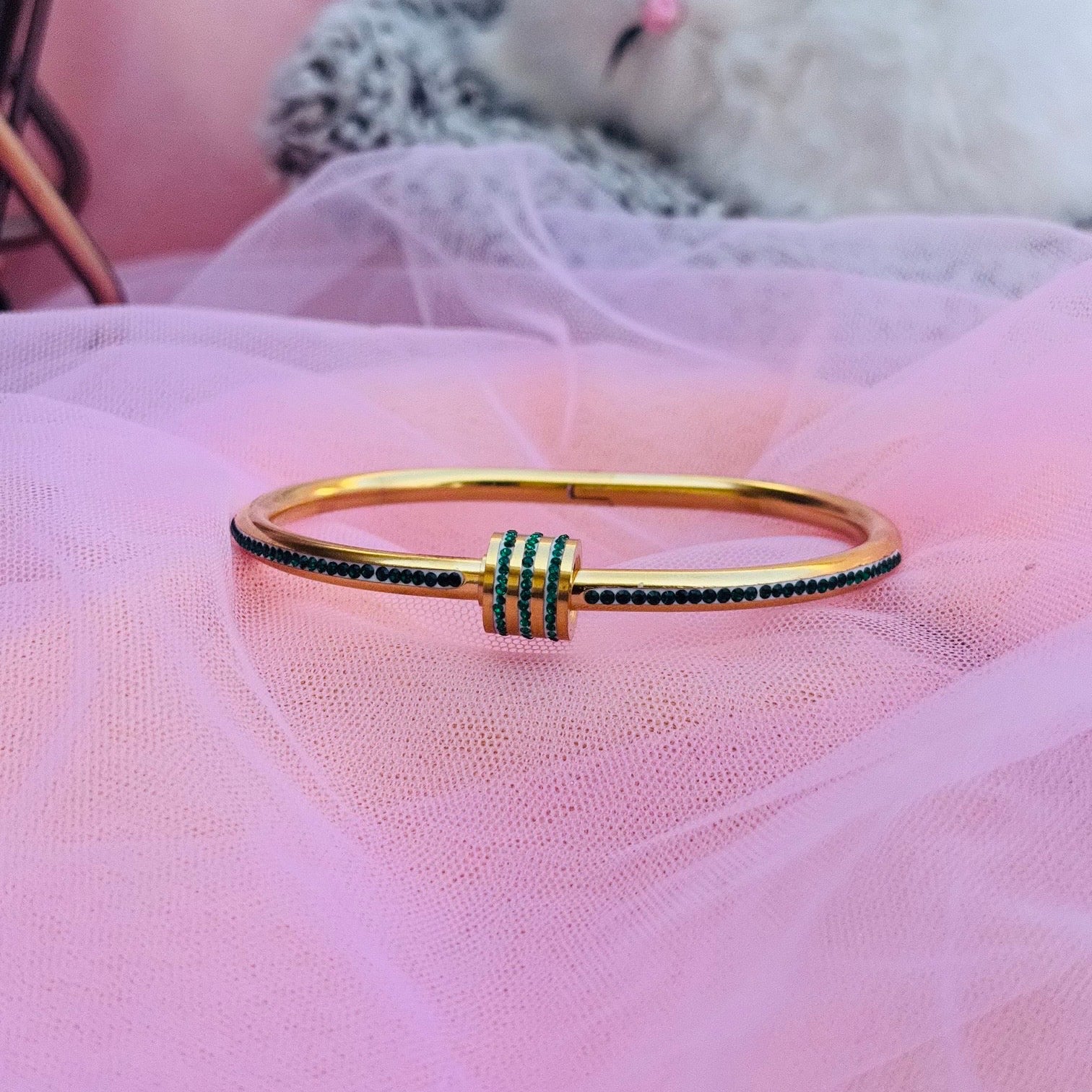 Celeste Crystal Knot Bracelet