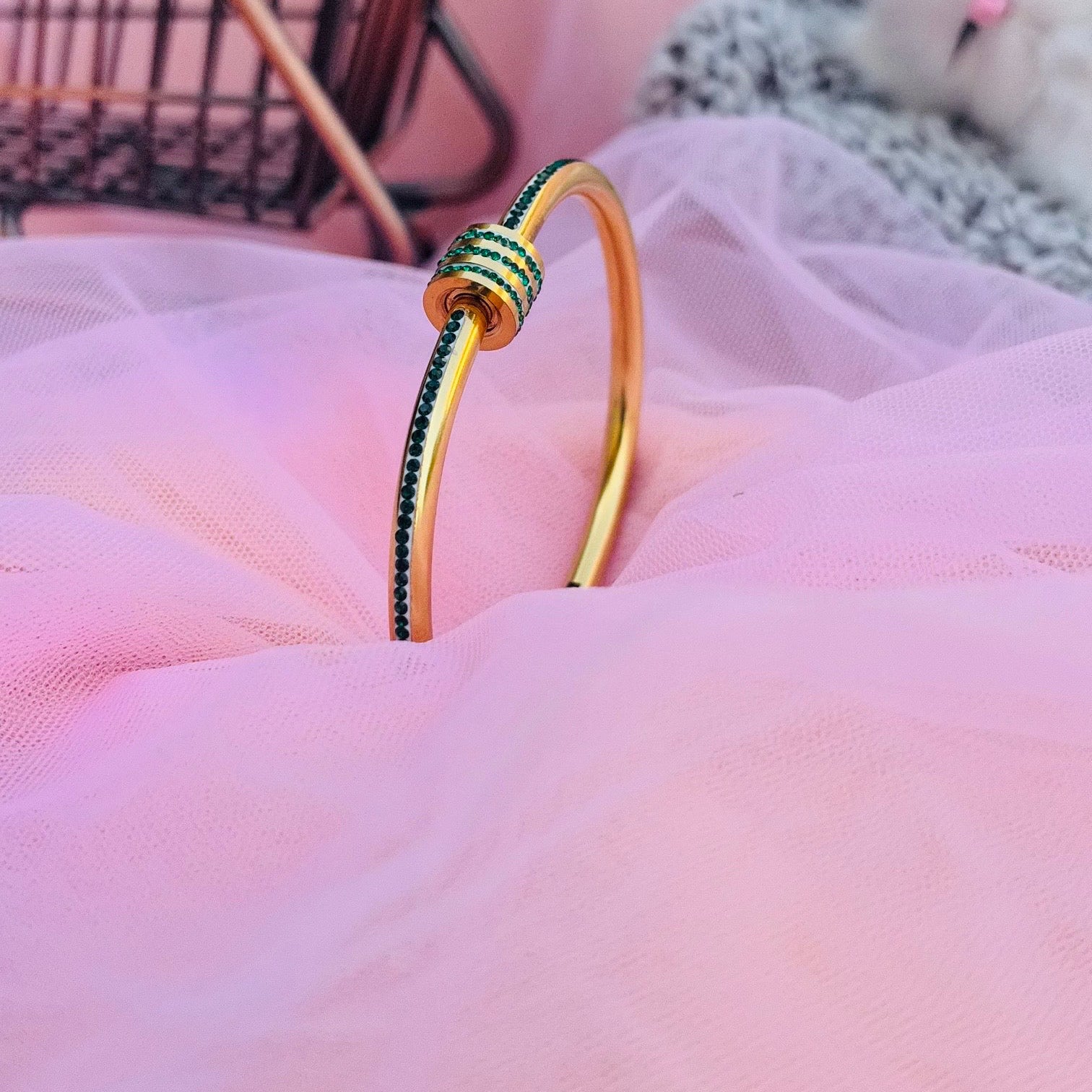 Celeste Crystal Knot Bracelet