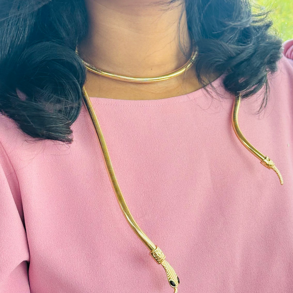 Varnamayira Serpentine Luxe Wrap - Multipurpose Jewellery