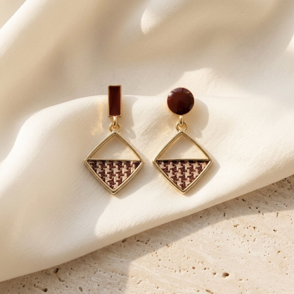 Mocha Grid Drops