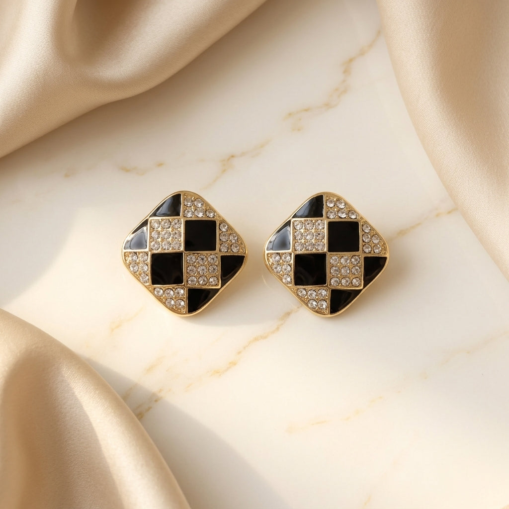Chess Luxe Studs