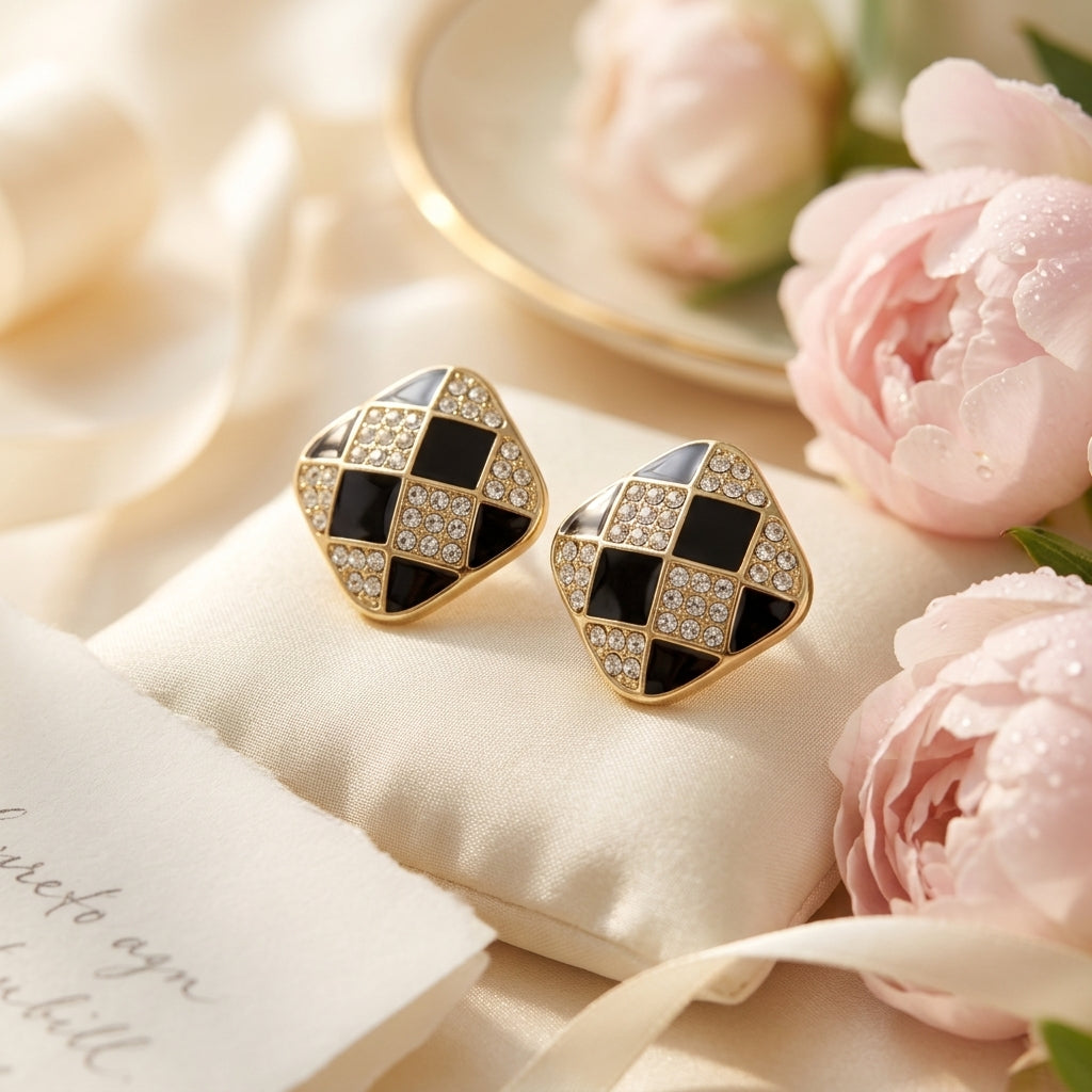 Chess Luxe Studs
