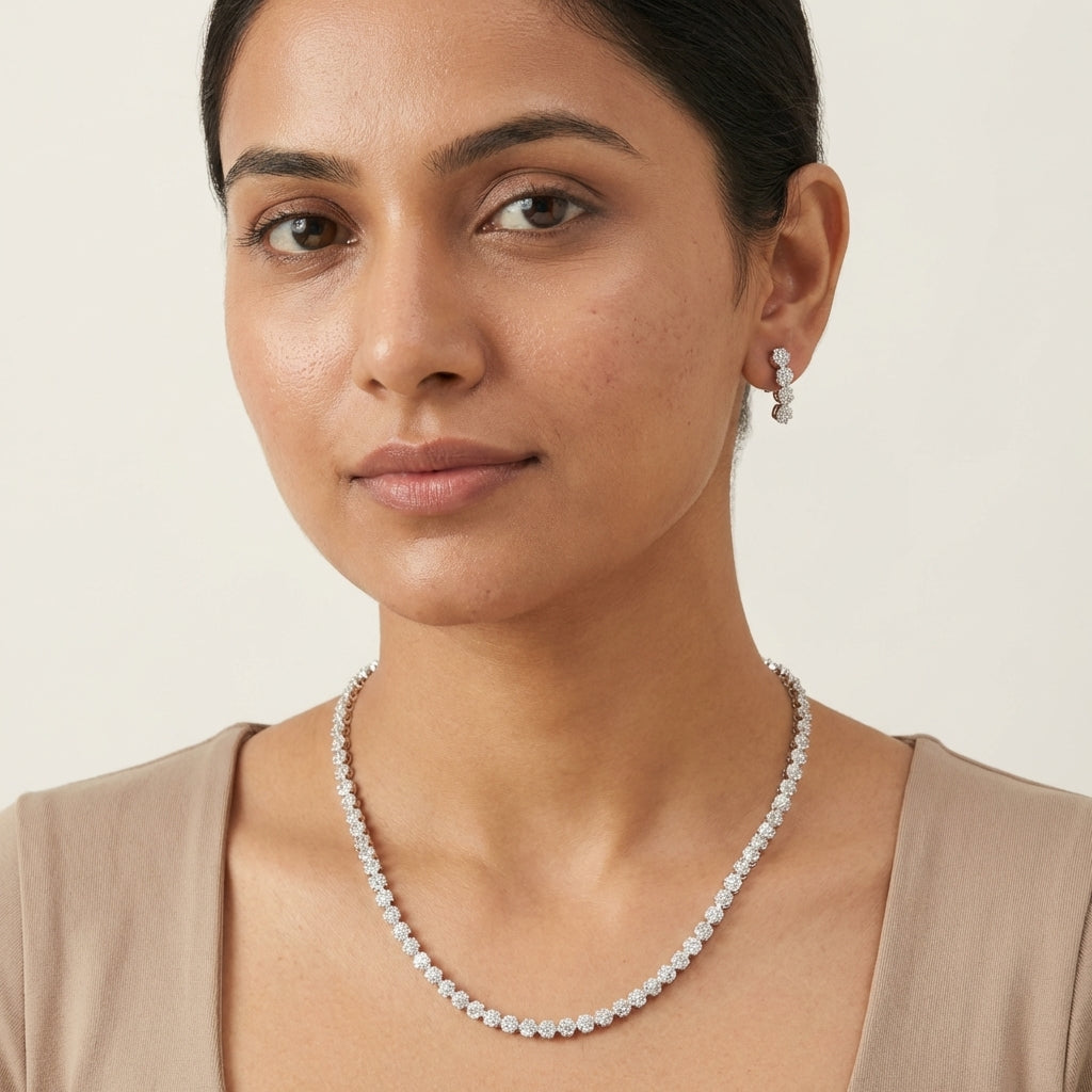Ayira AD Sparkle Choker Set