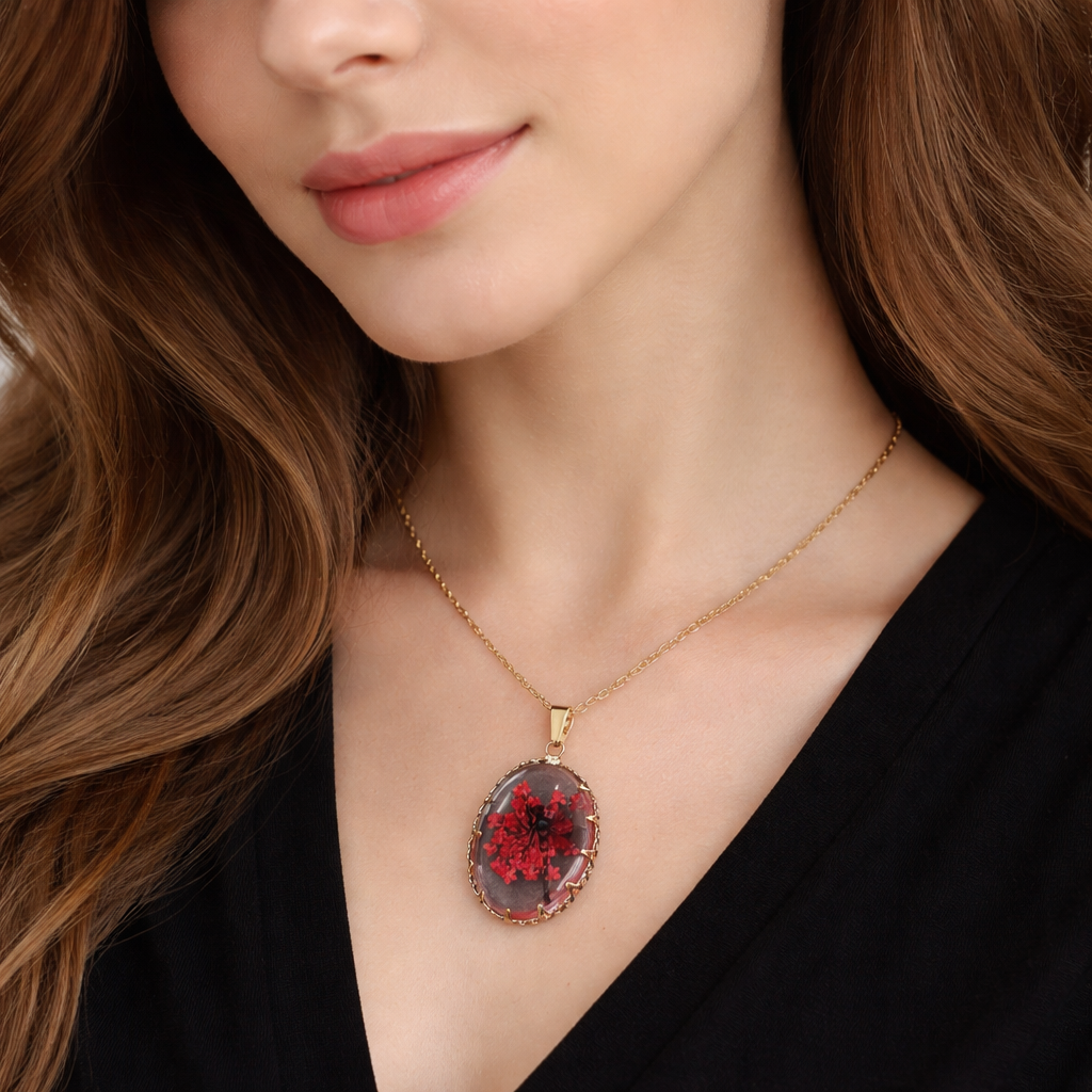Crimson Resin Chain