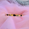 Midnight Heart Spark Bracelet